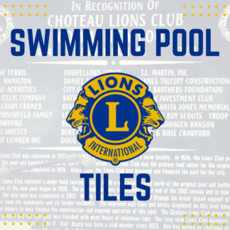 Memorial Swimming Pool Tiles